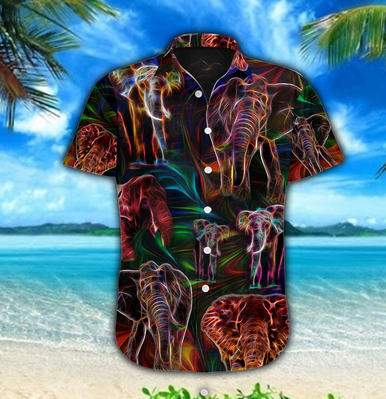 Elephant Fantasy Hawaii Shirt Ha79170