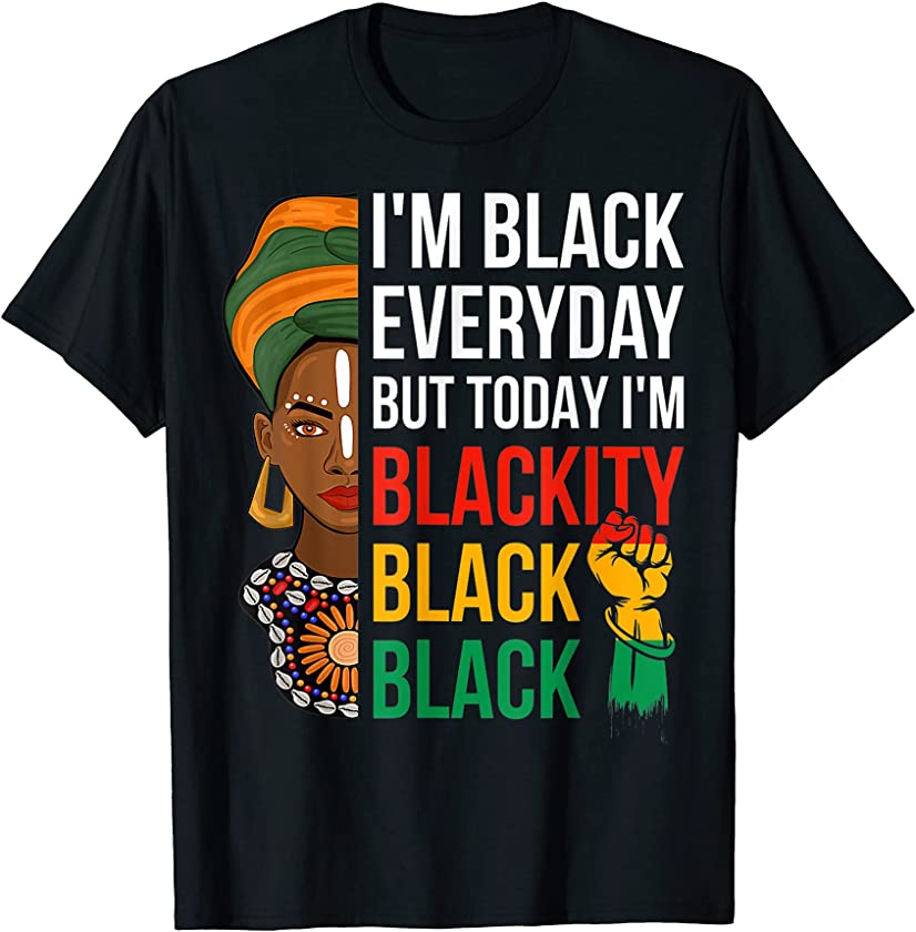 Juneteenth Is My Independence Day -Black Girl Black Queen T-Shirt