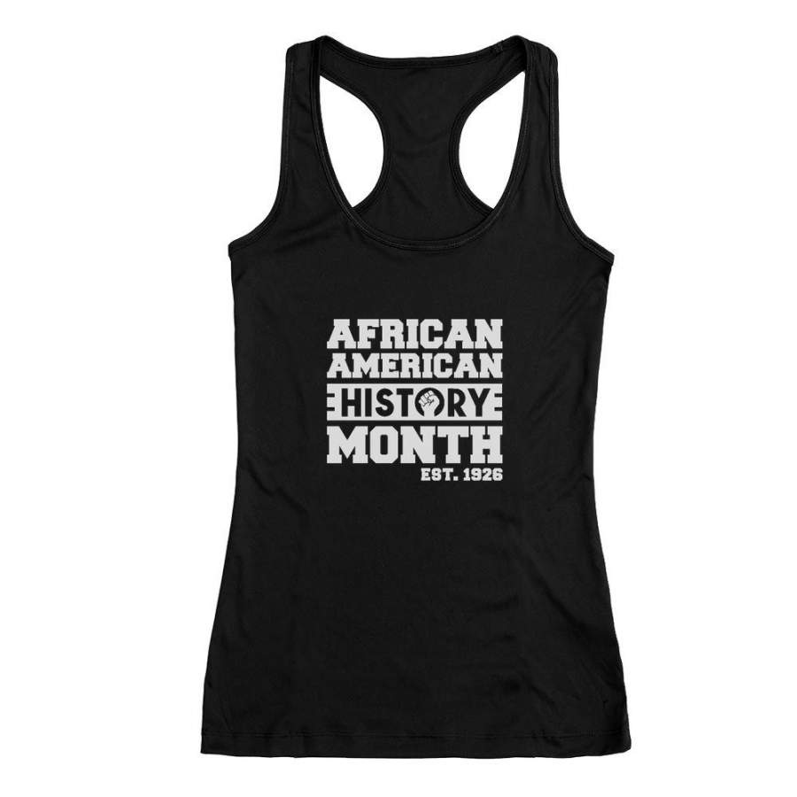 African American History Month Racerback Tank Top