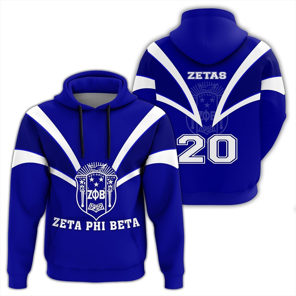 Sorority Hoodie – Zeta Phi Beta Hoodie Tusk Style