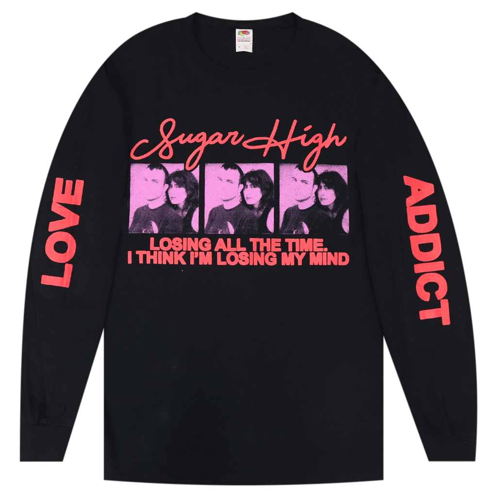 Sugar High Black Long Sleeve T-Shirt