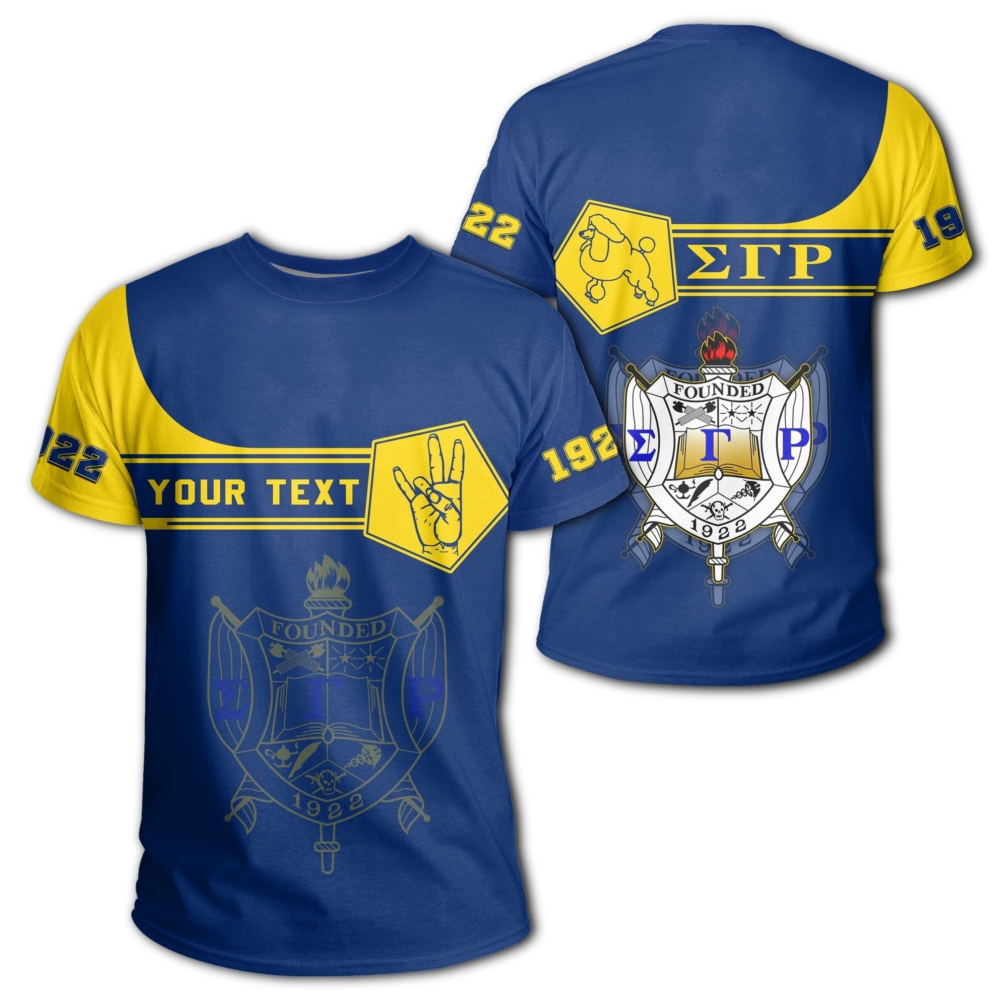 Sorority Tshirt – Personalized Sigma Gamma Rho Tshirt Simple Style