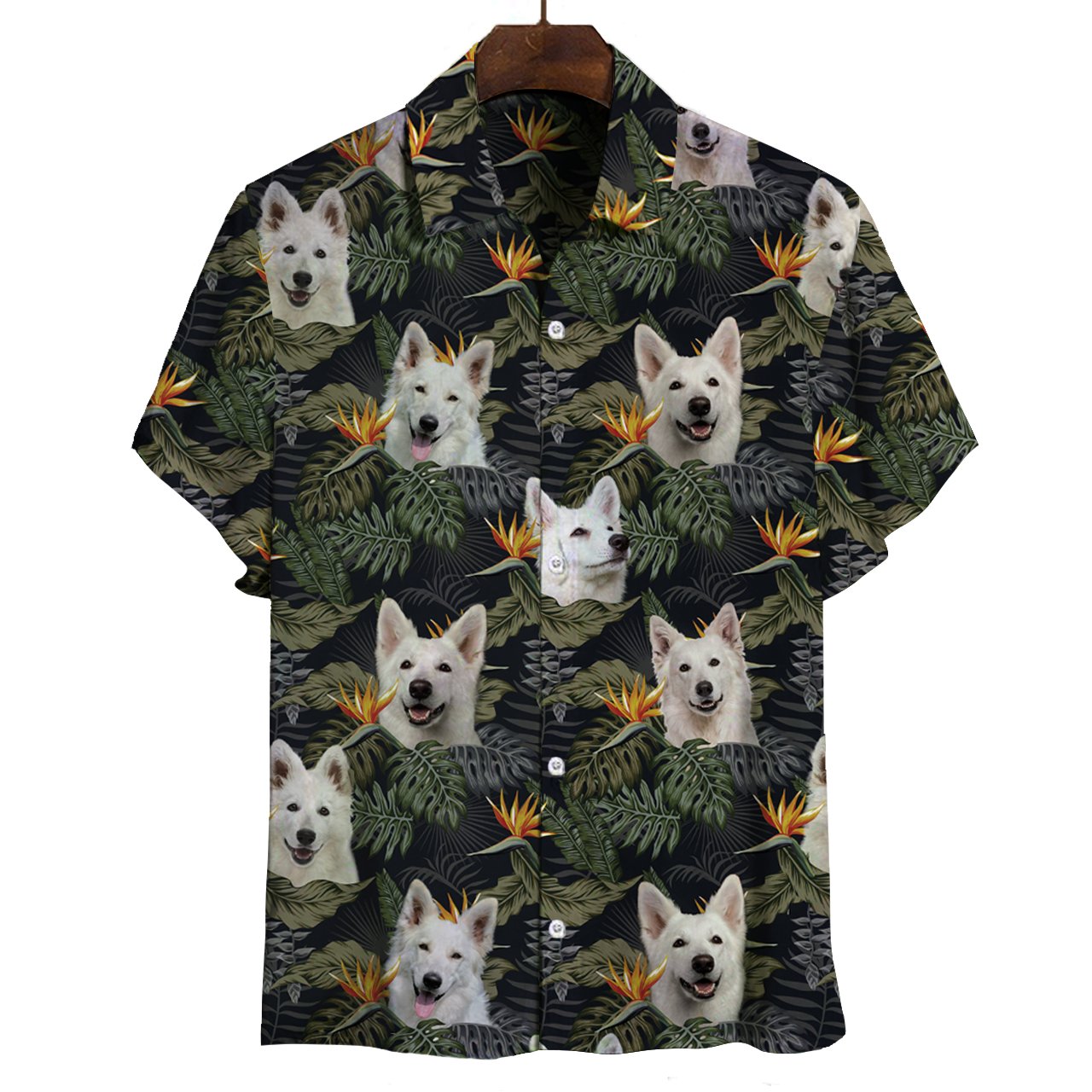 Berger Blanc Suisse Hawaii Shirt Ha89968