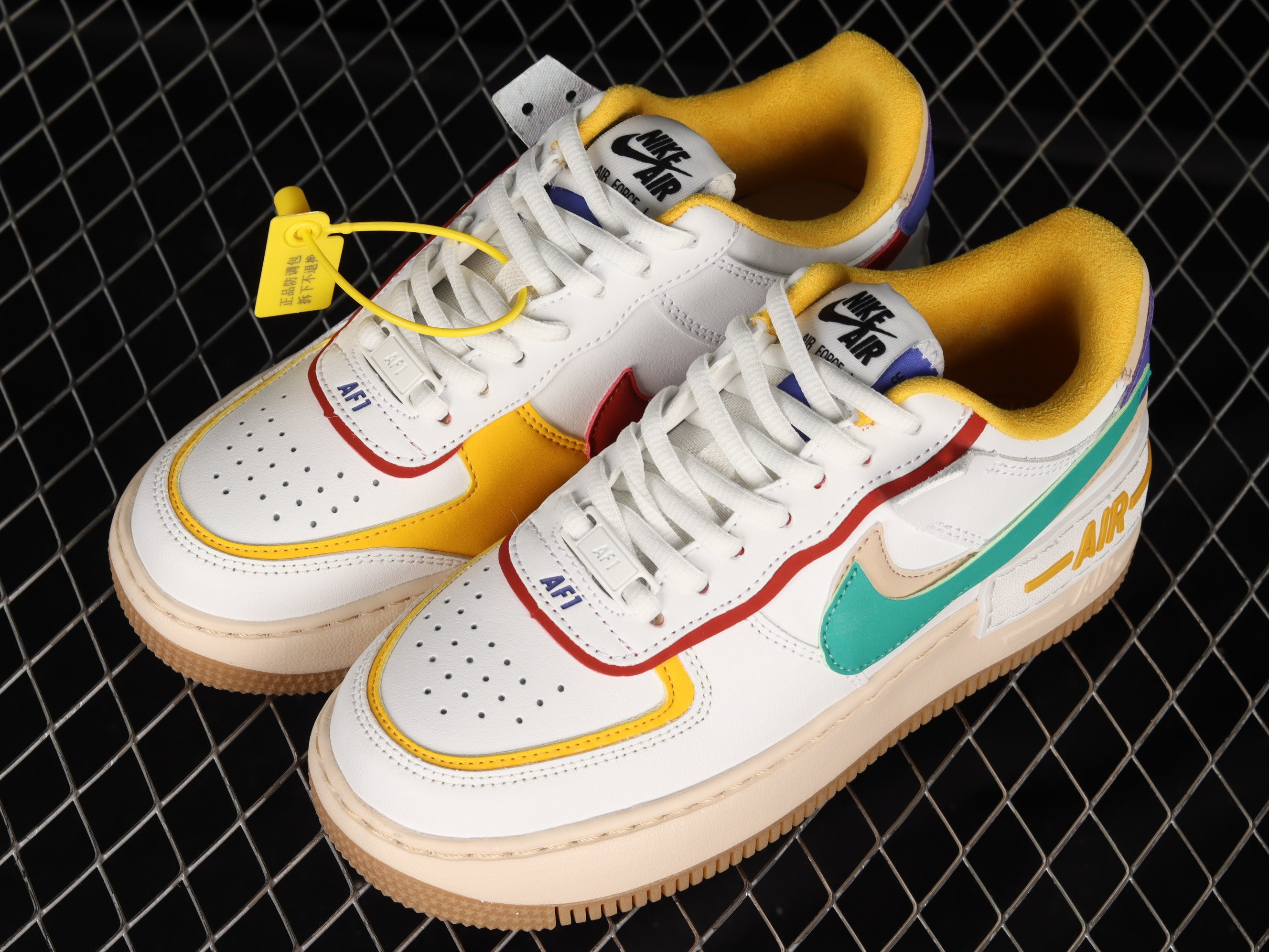 Nike Air Force 1 Shadow ‘Multi-Color’ Shoes Sneakers, Women SNK554173179