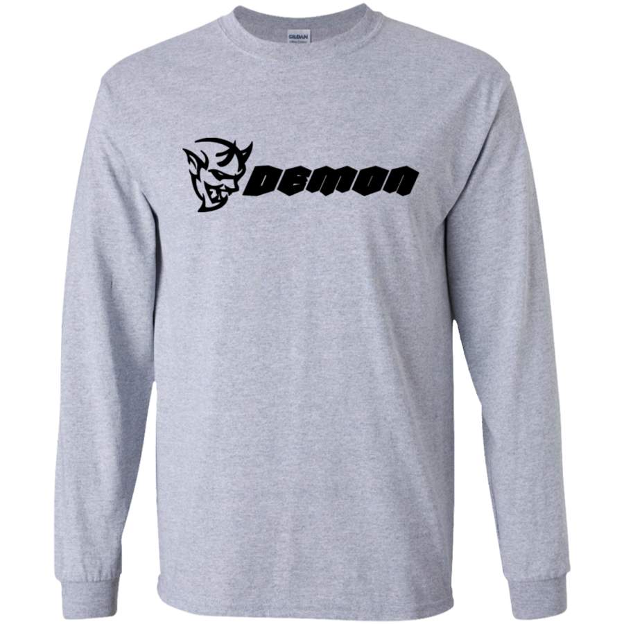 AGR dodge demon black Long Sleeve T-Shirt