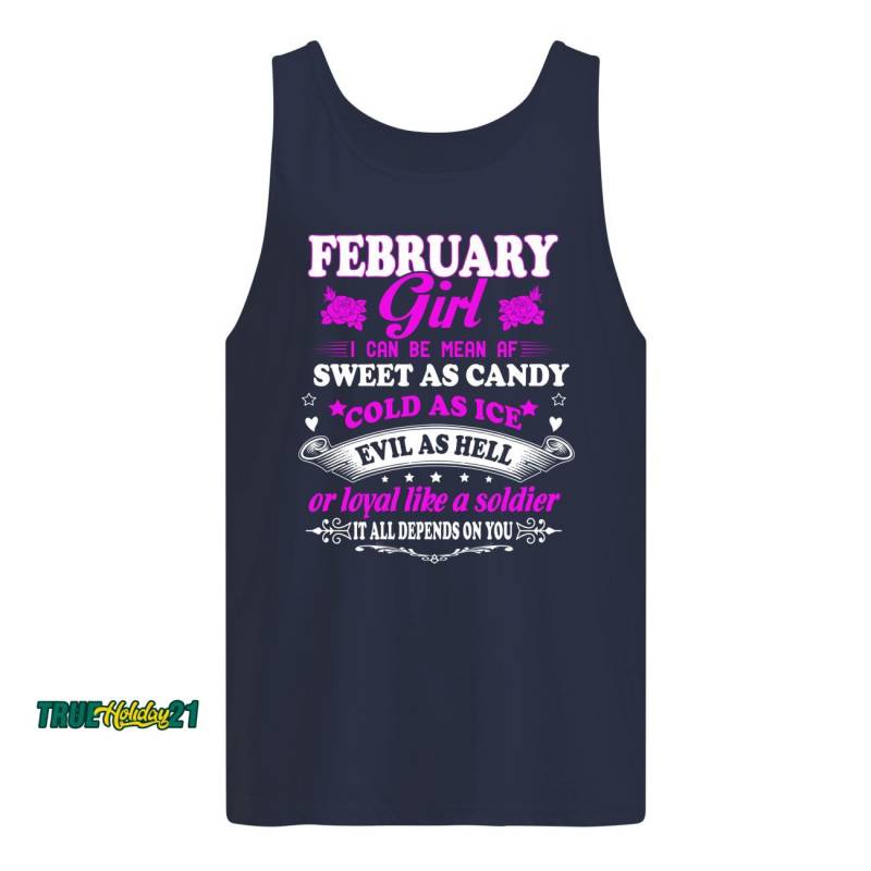 SWEET AS CANDY – FEBRUARY SHIRT Men’s Tank Top