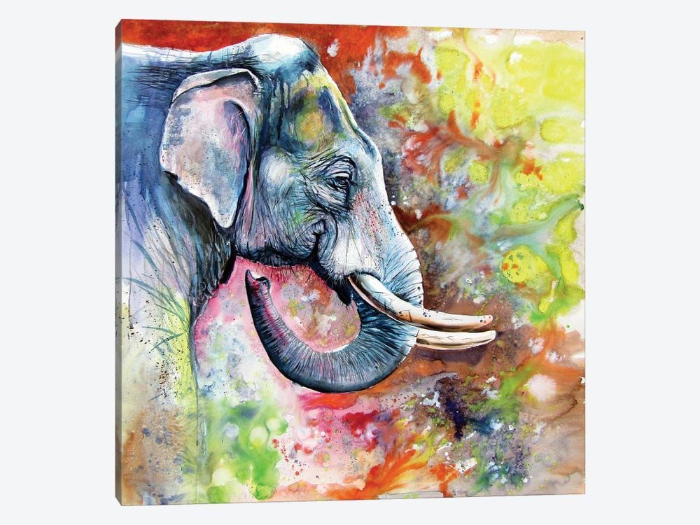 Beautiful Elephant Canvas Poster 8″x12″ 12×18″ 18″x26″ 24″x36″ 30″x45″