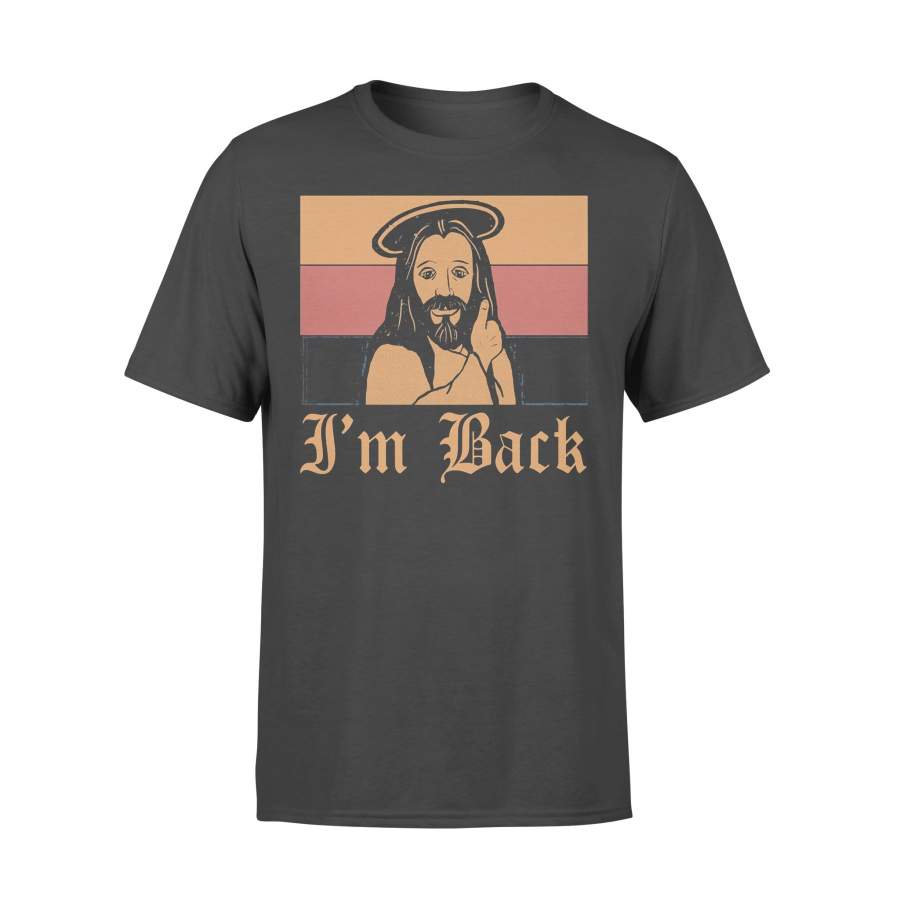 Jesus I’m Back Vintage Retro T-shirt