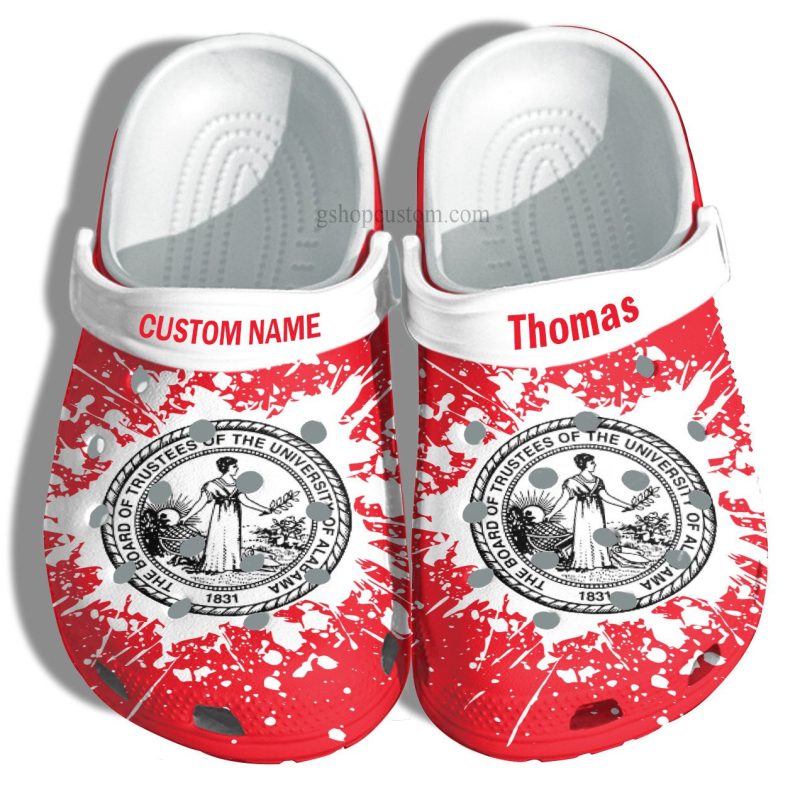 University Of Alabama At Birmingham Graduation Gifts Croc Shoes Customize- Admission Gift Shoes