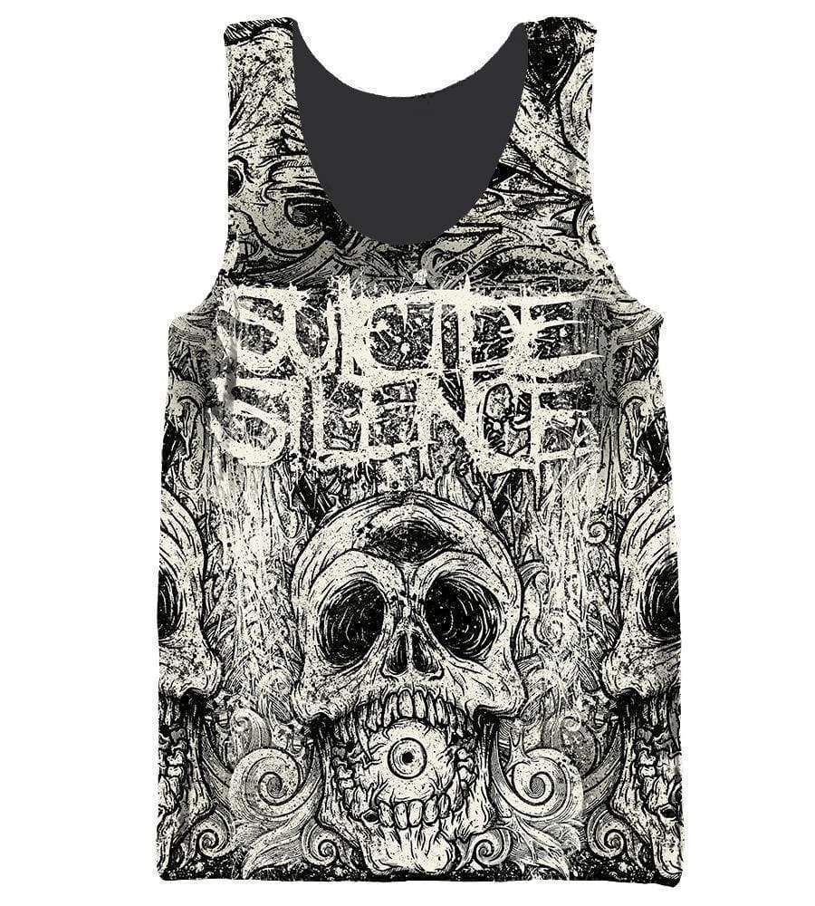 Suicide Silence Hoodies – Pullover White Hoodie