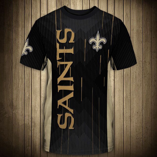 New Orleans Saints Stripe T-Shirt