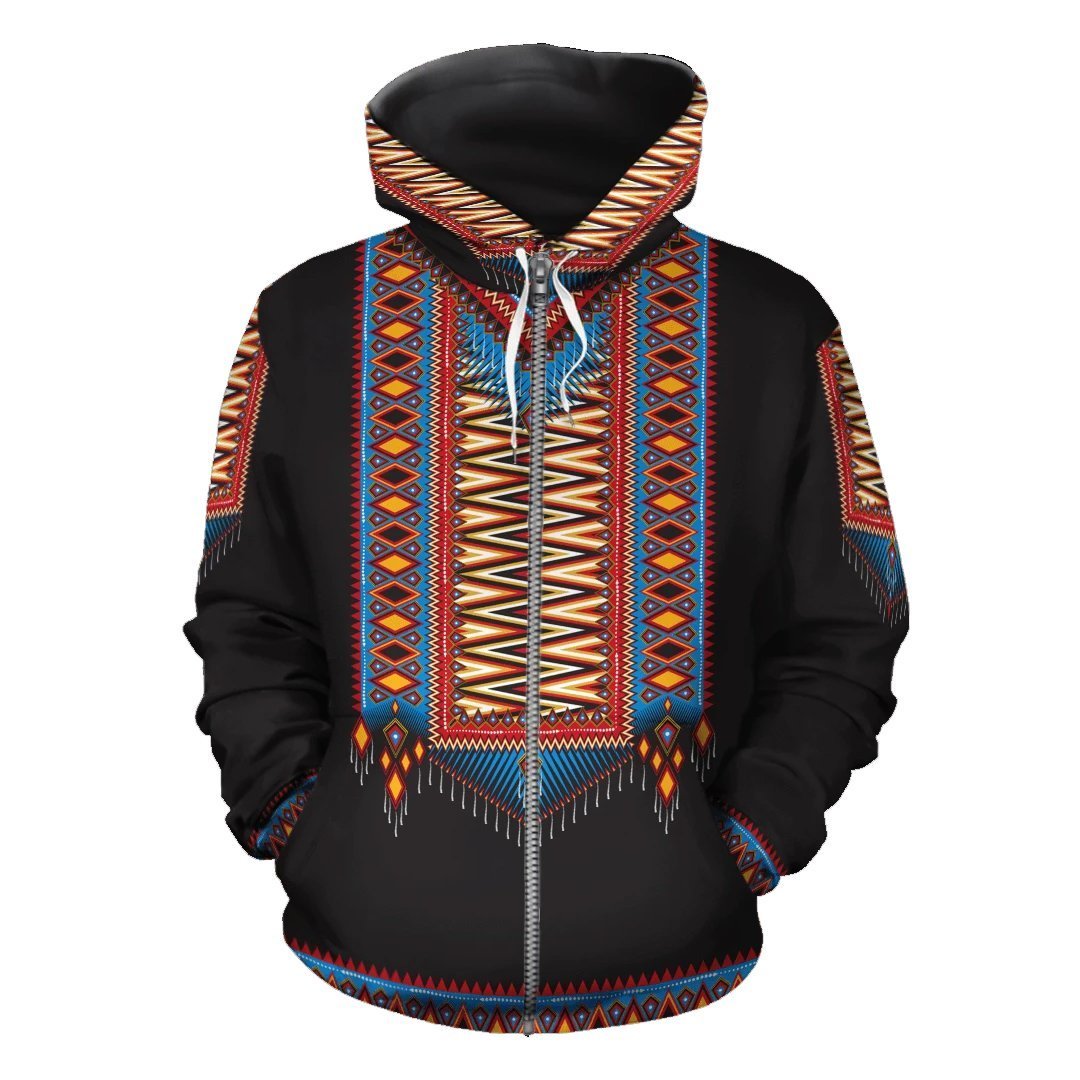 Greek Life Hoodie – Dashiki Zip Hoodie 22 – Karipun