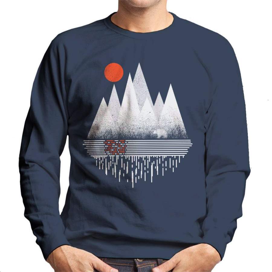 Wild Bear Mountain Symbols Men’s Sweatshirt