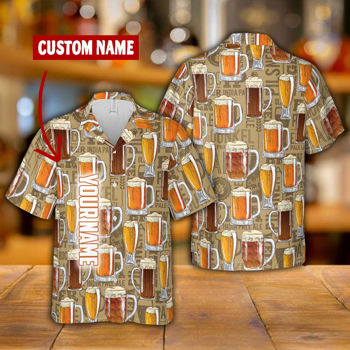 Beer Hawaiian Shirt Custom Qa Ha100340