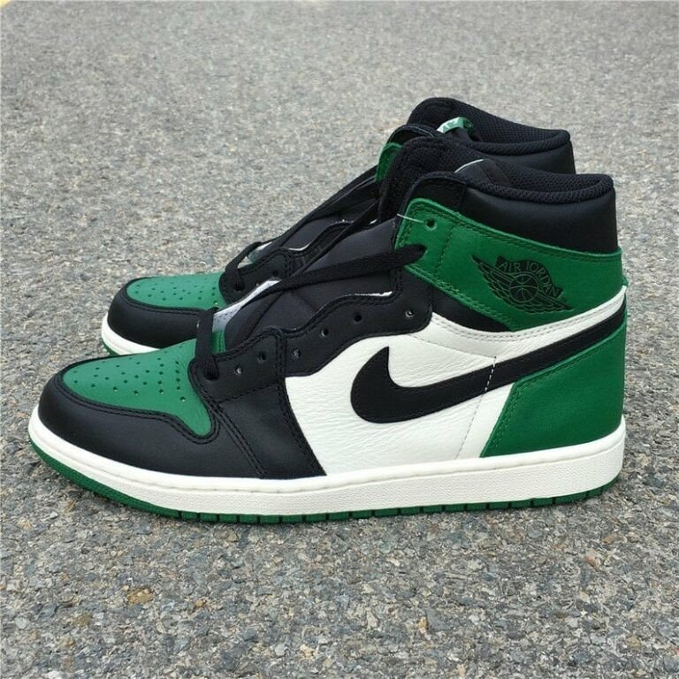 JD 1 Retro High Pine Green Black 2.0 601115