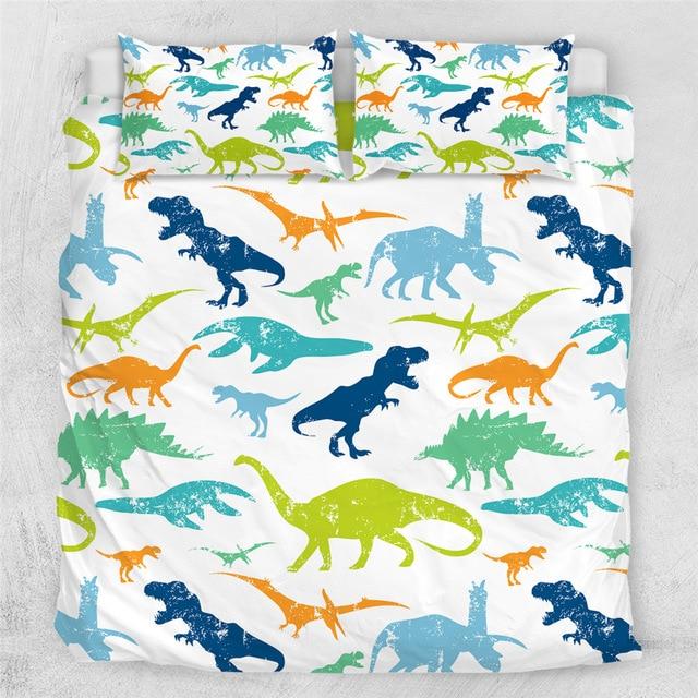 Setgosaurus Dinosaurs 3 Pieces Quilted Comforter Set