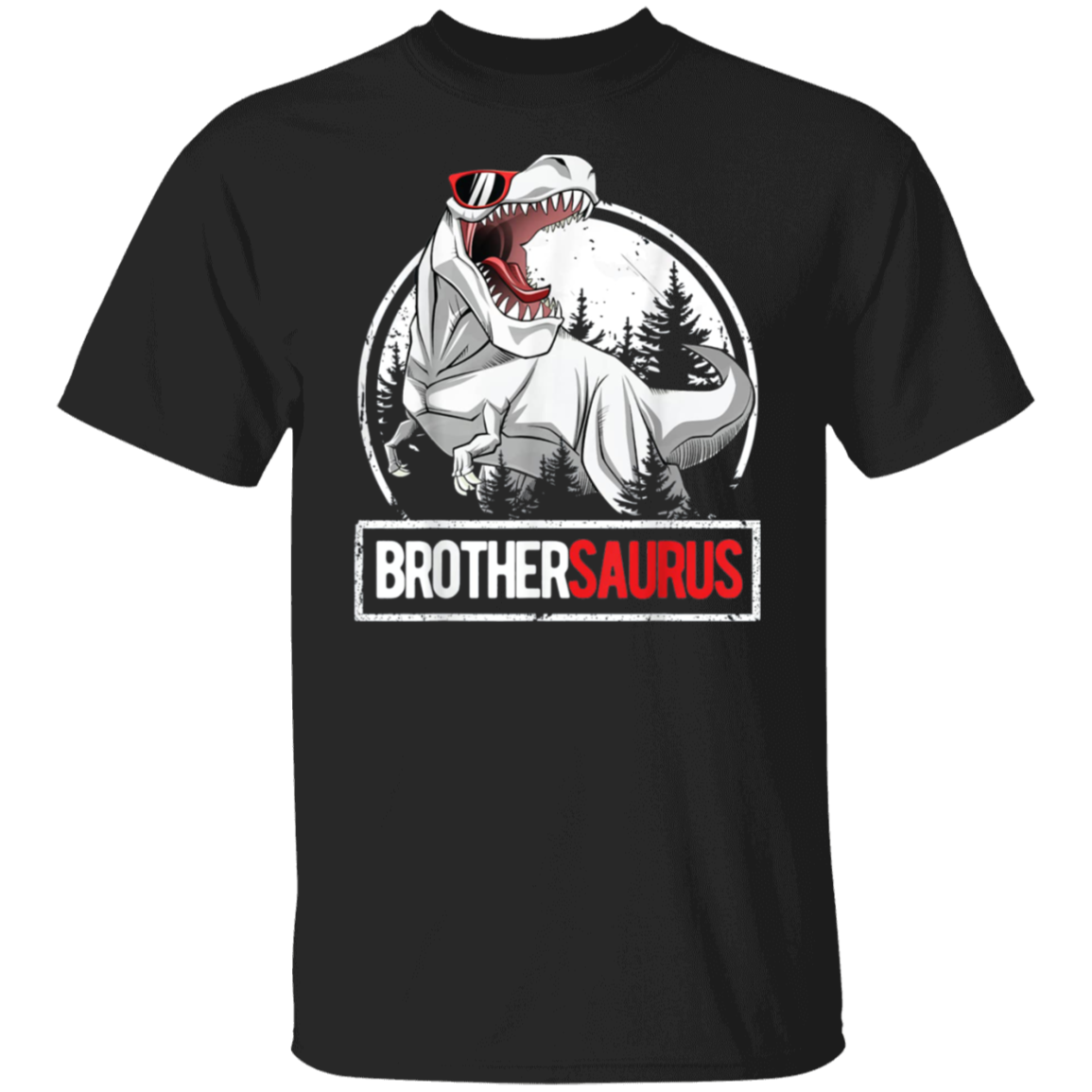 Brothersaurus Shirt Vintage Dinosaur Funny T-Shirt To My Son Gifts From Mom