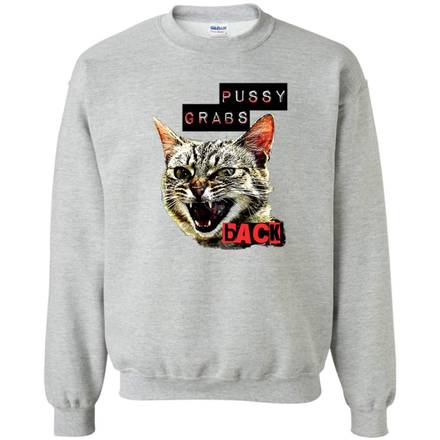 AGR Pussy Grabs Back Crewneck Pullover Sweatshirt