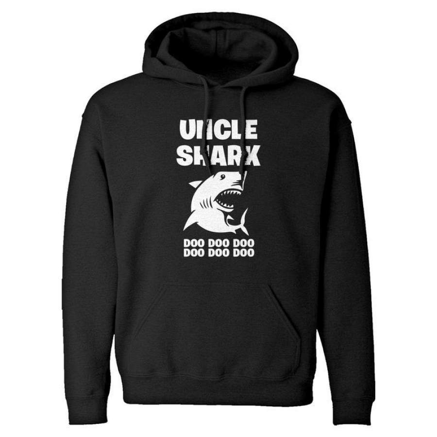 Uncle Shark Unisex Adult Hoodie