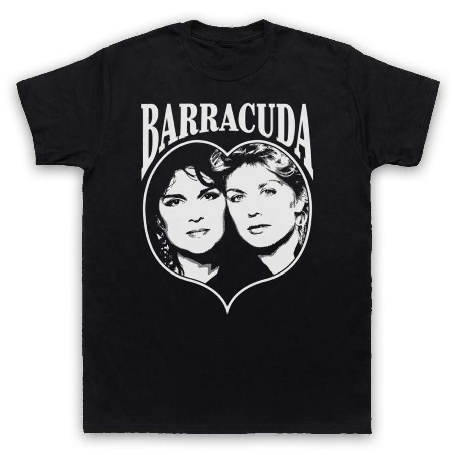 Heart Barracuda American Rock Band Wilson Sisters Mens T-Shirt