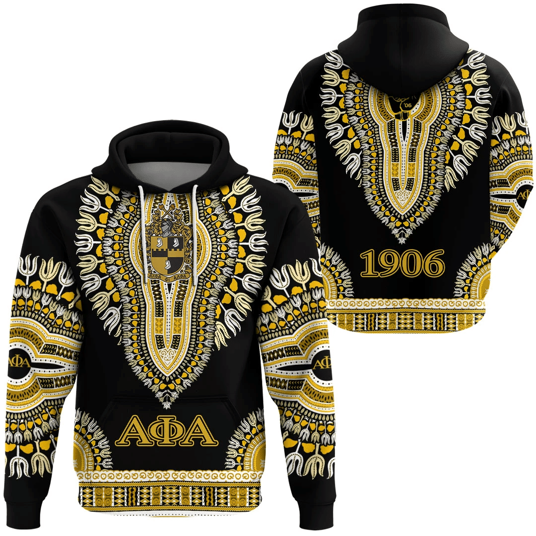 Fraternity Hoodie – Alpha Phi Alpha Dashiki Hoodie