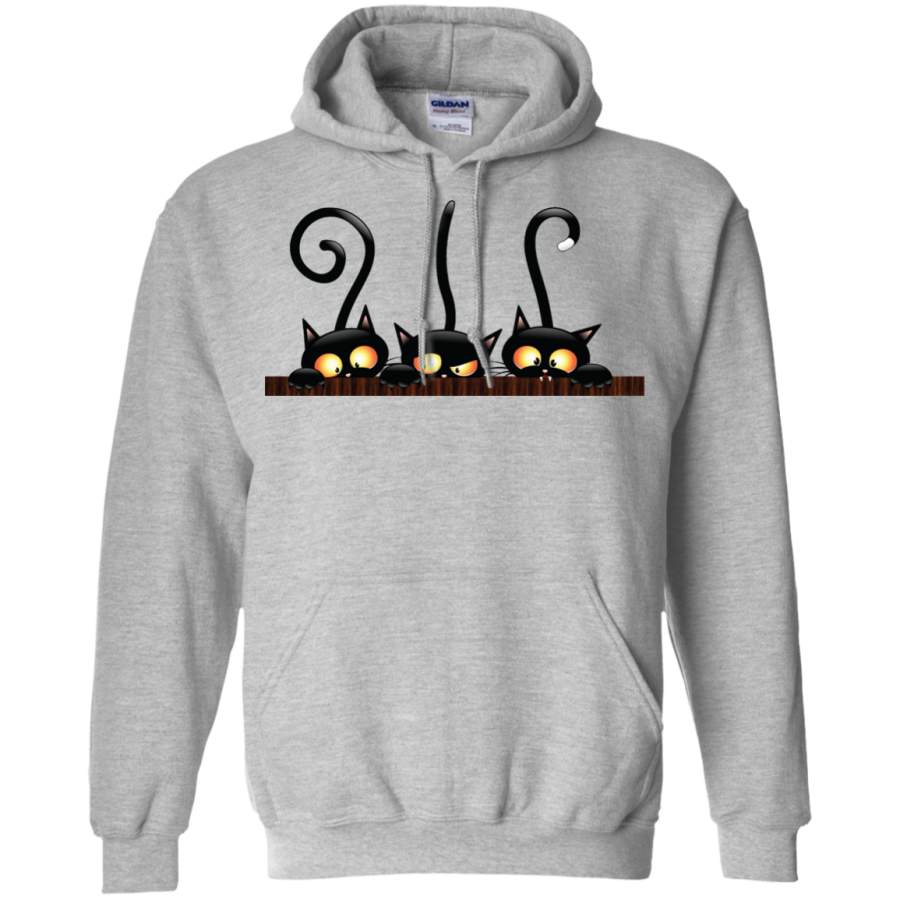 cat cute . halloween 1  Pullover Hoodie