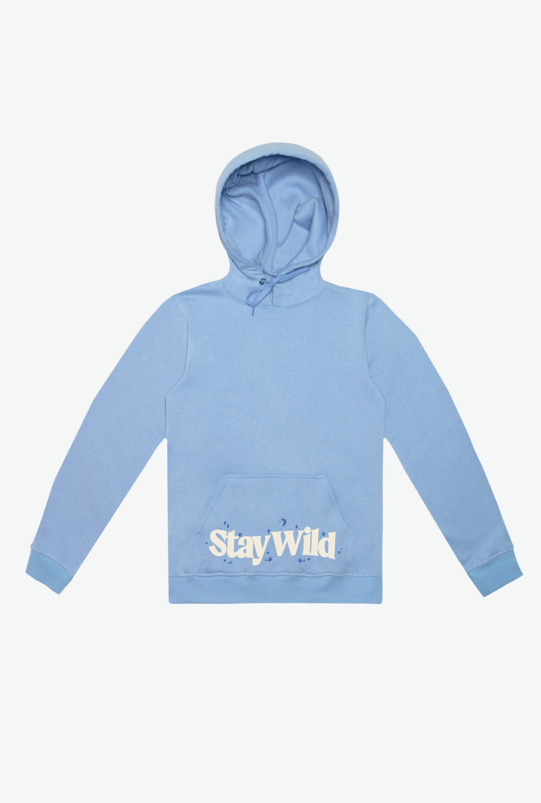 Stay Wild Hoodie – Vista Blue