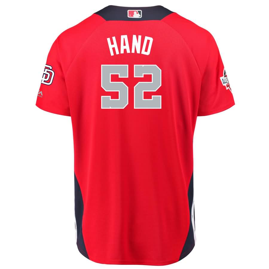 Brad Hand National League Majestic 2018 MLB All-star Game Home Run Derby Player Jersey – Red