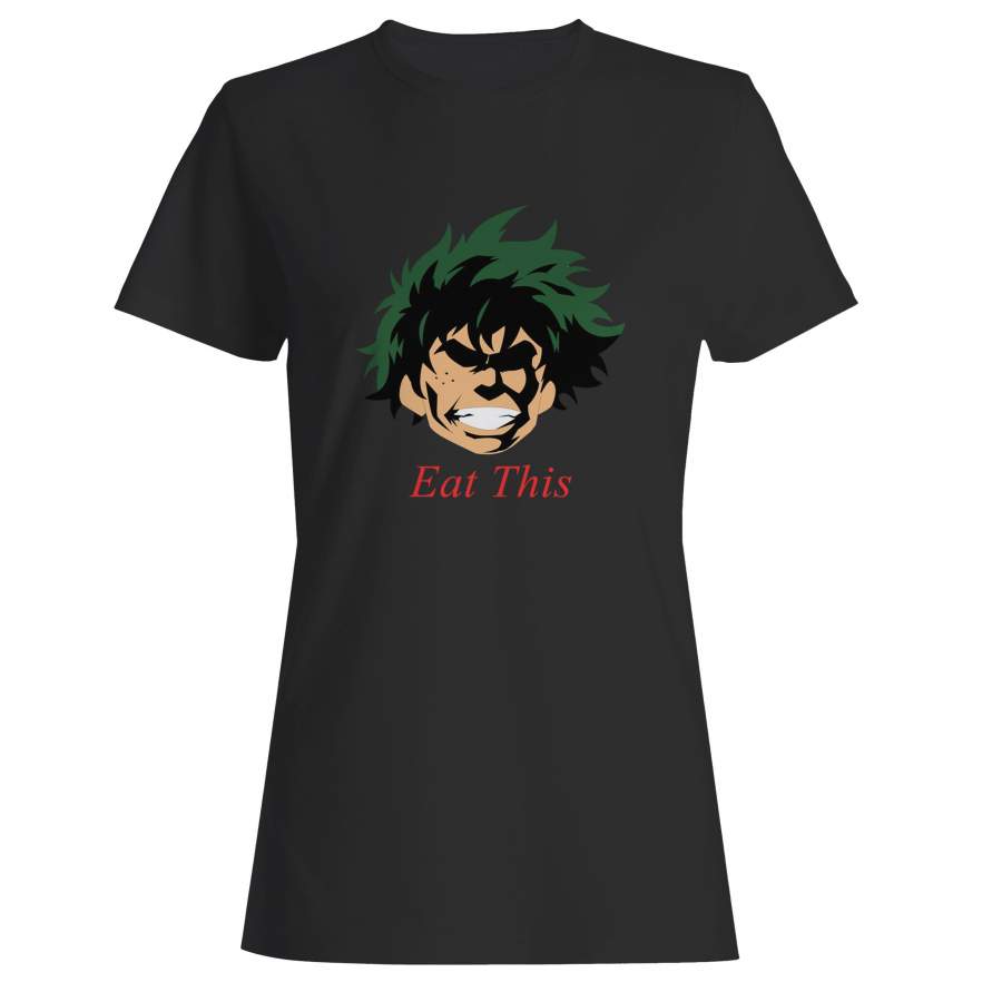 Izuku Midoriya Eat This Woman’s T-Shirt