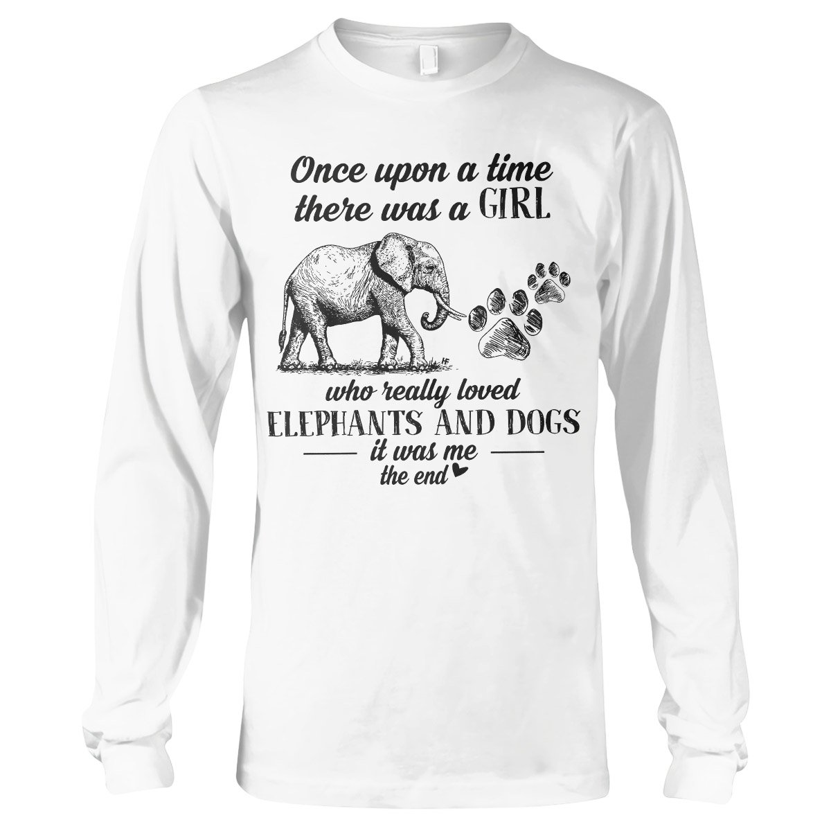 Elephant Lovers Shirt 06 Ez01 1009 Long Sleeve T-Shirt