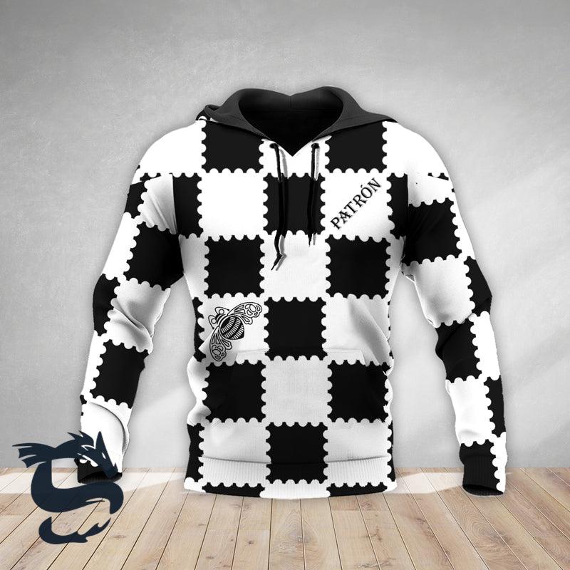 Gorgeous Gingham Tequila Patron Hoodie & Zip Hoodie