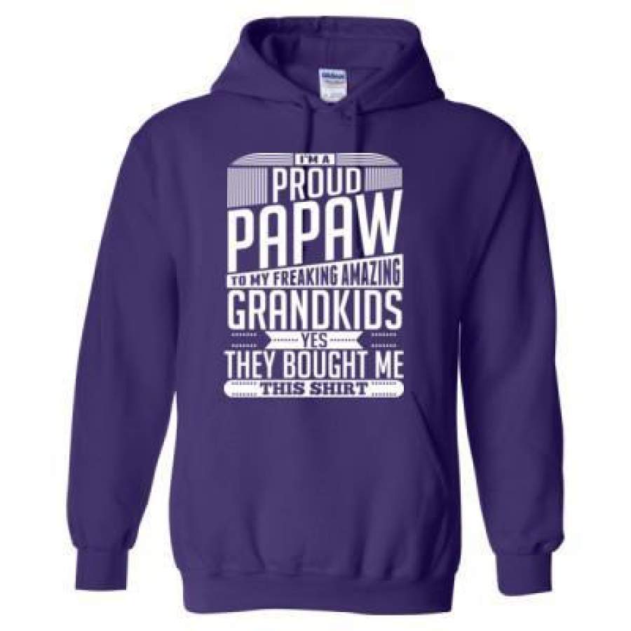 AGR Im A Proud Papaw They Bought Me This Shirt – Heavy Blend™ Hooded Sweatshirt