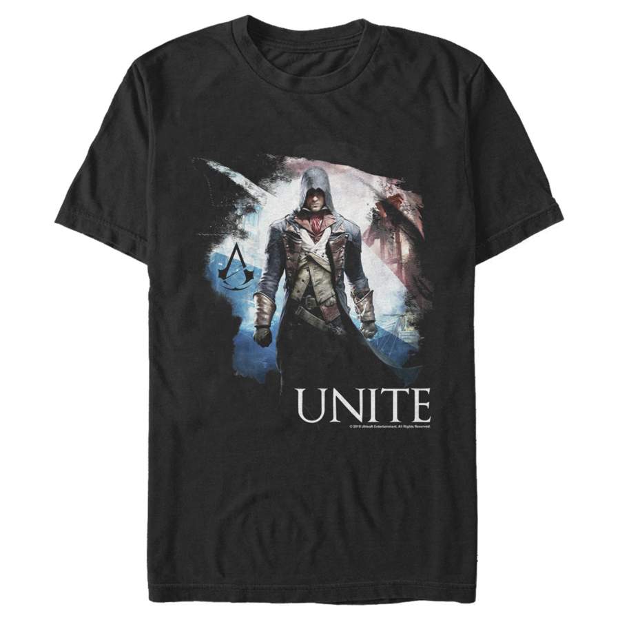 Assassin’s Creed Men’s Hooded Arno Unity  T Shirt