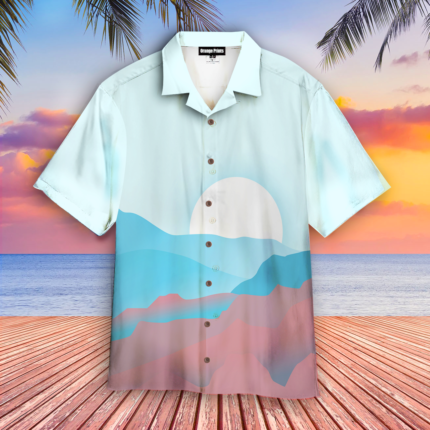 Trans Pride Sunrise Hawaii Shirt For Men Women Adult Ha44724