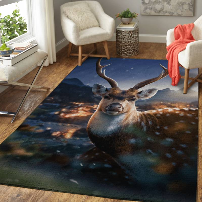 The Beautiful Deer – Animals Area Rug Carpet