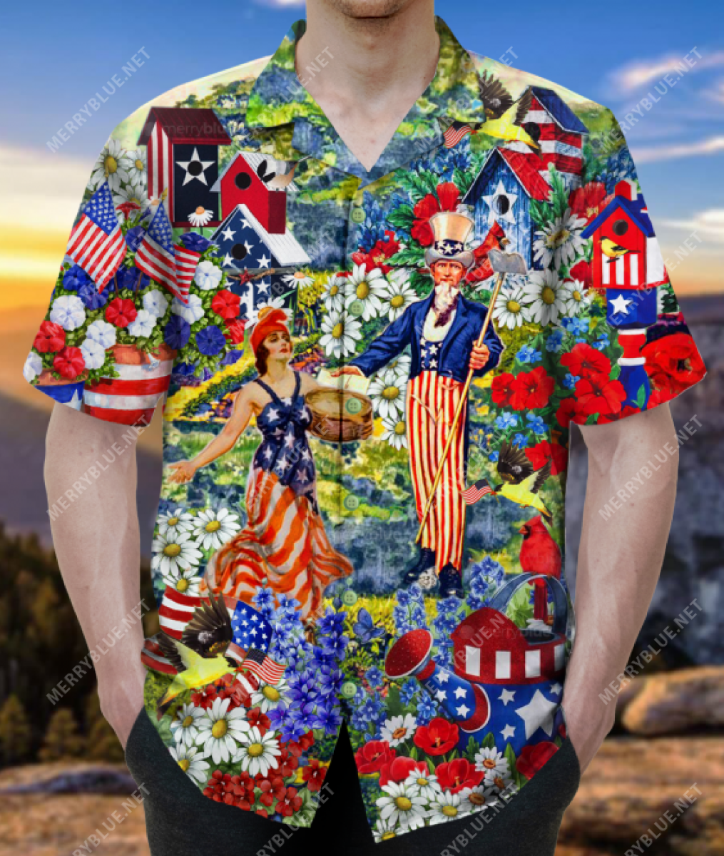 Plant In Garden Is To Believe Tomorrrow Patriotism Unisex Hawaii Shirt Ha59896