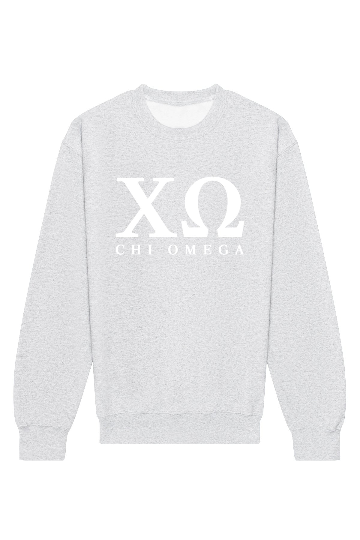 Chi Omega Letters Crewneck Sweatshirt