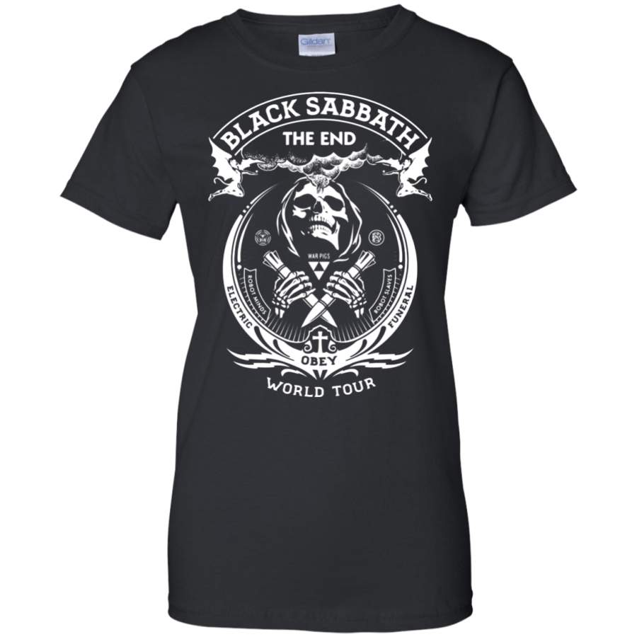 AGR Black Sabbath Ladies’ Black Sabbath THE END Tour London Shirt