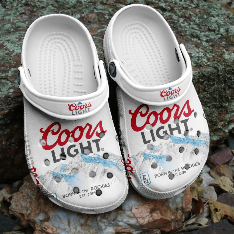 Coors Light Beer Clogs Shoes Crocs Crocband Comfortable For Men Women