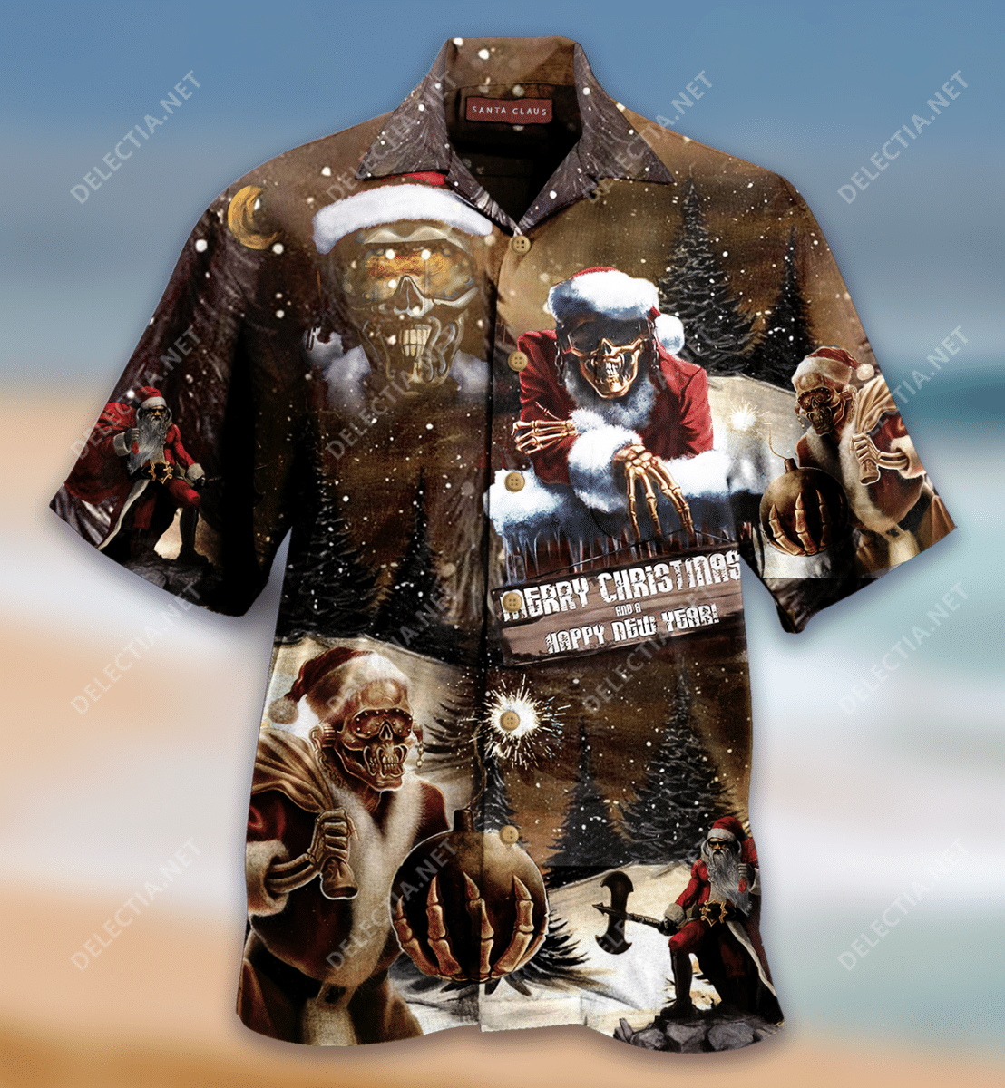 All I Want For Christmas Is Santa Claus Hawaiian Shirt