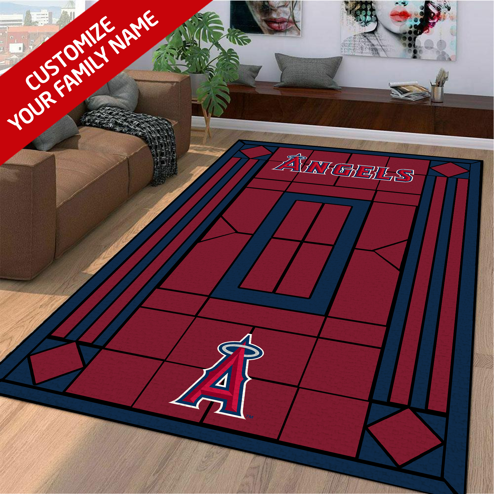 Fan Deco – Gsc Los Angeles Angels Area Rug