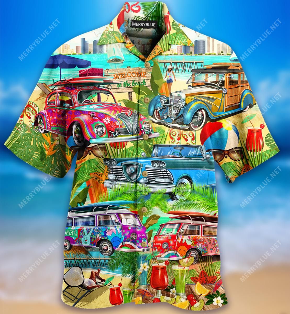 All I Need Is A Holiday On The Beach Aloha Hawaiian Shirt Colorful Short Sleeve Summer Beach Casual Shirt For Men And Women