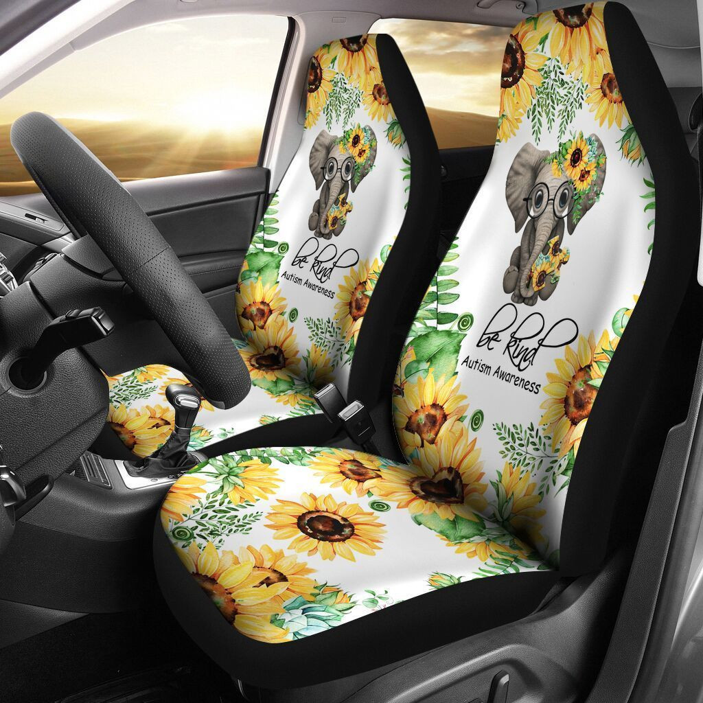 Autism Awareness Bekind Car Seat Covers