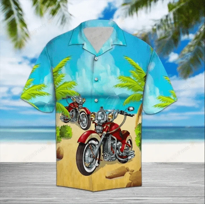 Motocycle Hawaii Shirt Unisex Adult Ha107165