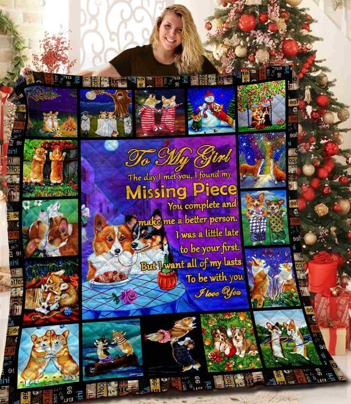 Corgi The Missing Corgi Awesome MYT187 3D Customized Quilt