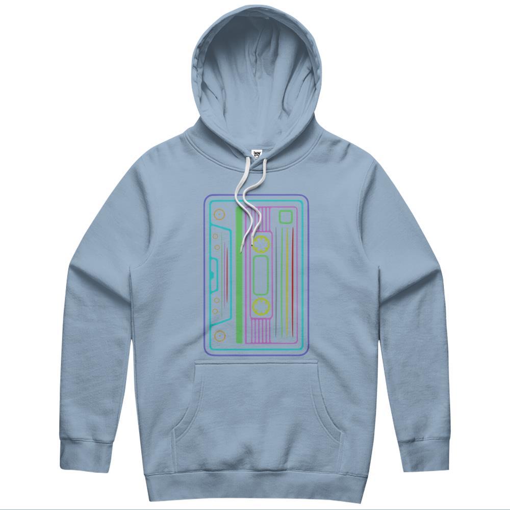 80s Music Cassette Tape Retro Vintage Birthday Hoodie