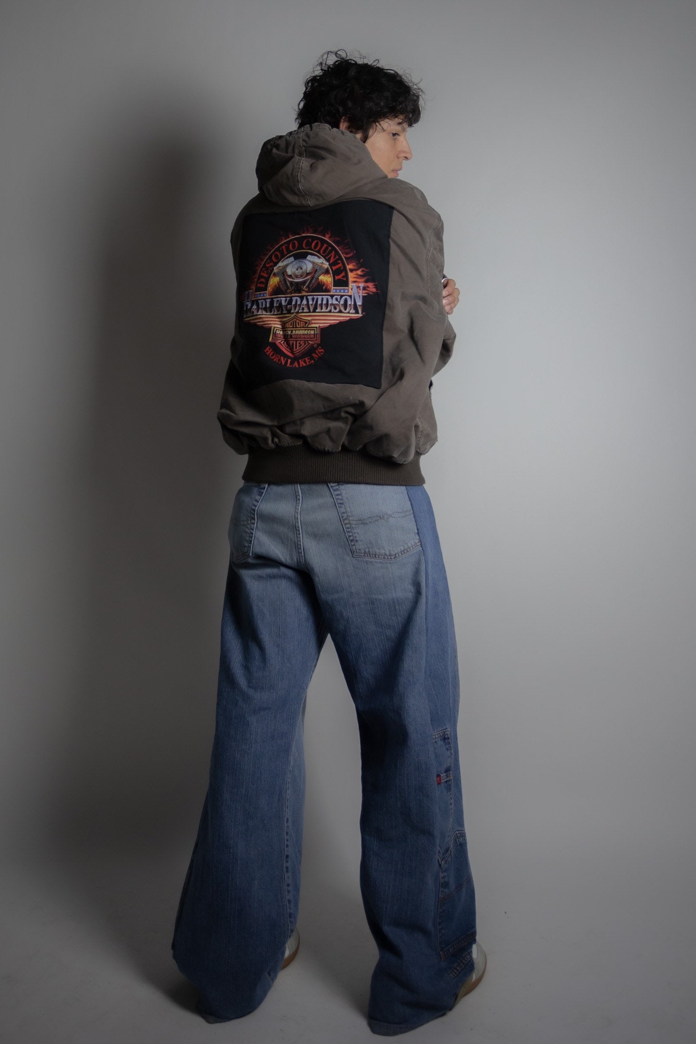 Reworked Harley Davidson Walls WorkWear Jacket