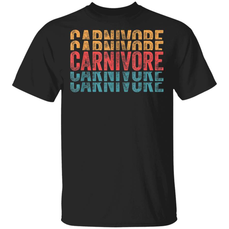 Vintage Carnivore Meat Eater T Shirt