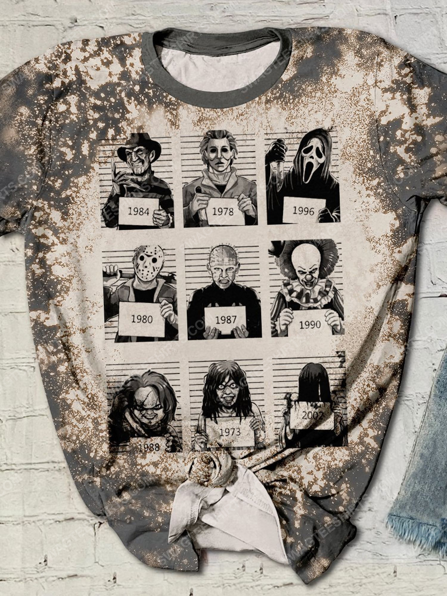 [Special Edition] Horror Movie Characters In Halloween Night Full Print Shirt – Maria (Halloween)