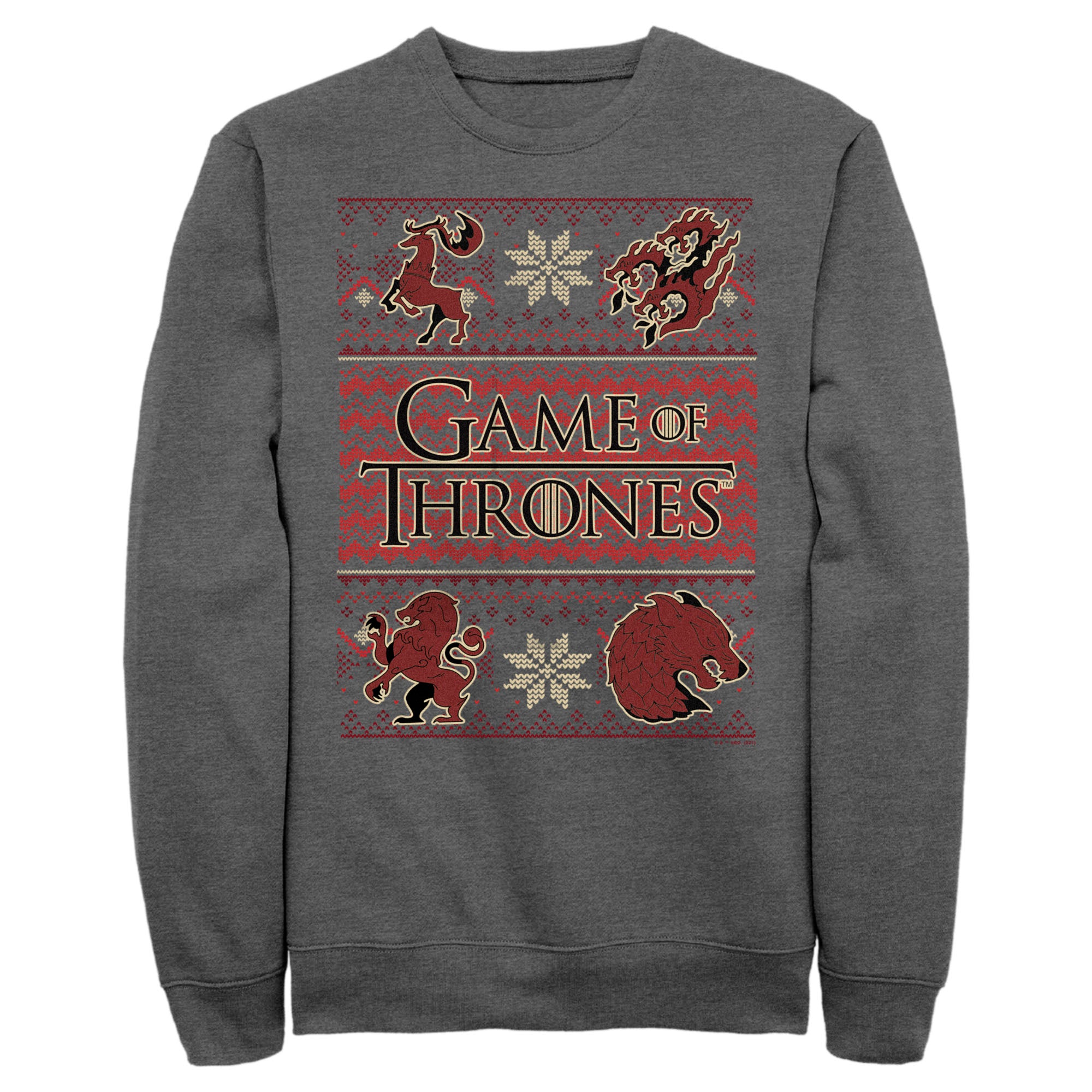 Men’S Game Of Thrones Christmas Ugly Sweater Sweatshirt